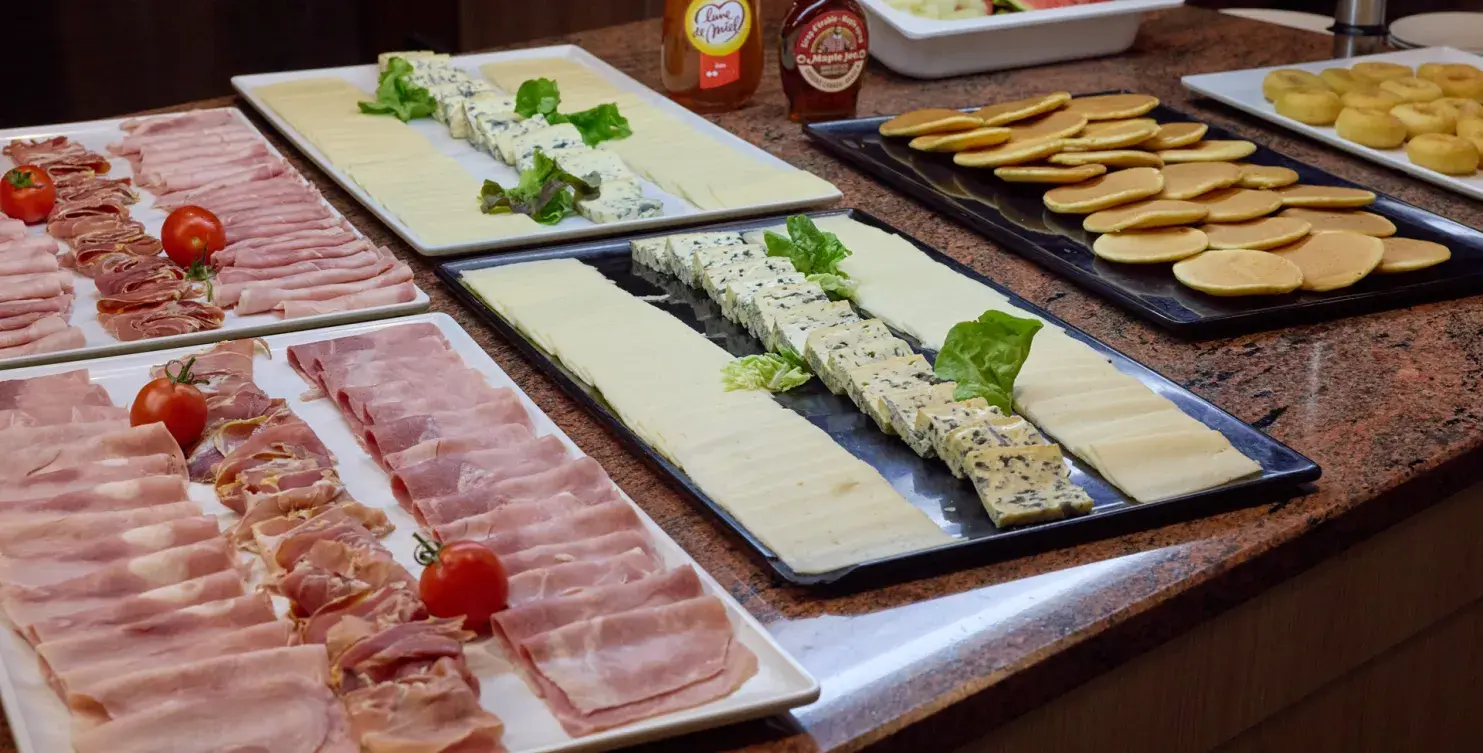  Hotel Roissy Lourdes Buffet breakfast a the Hotel Roissy 1 minute from grotto