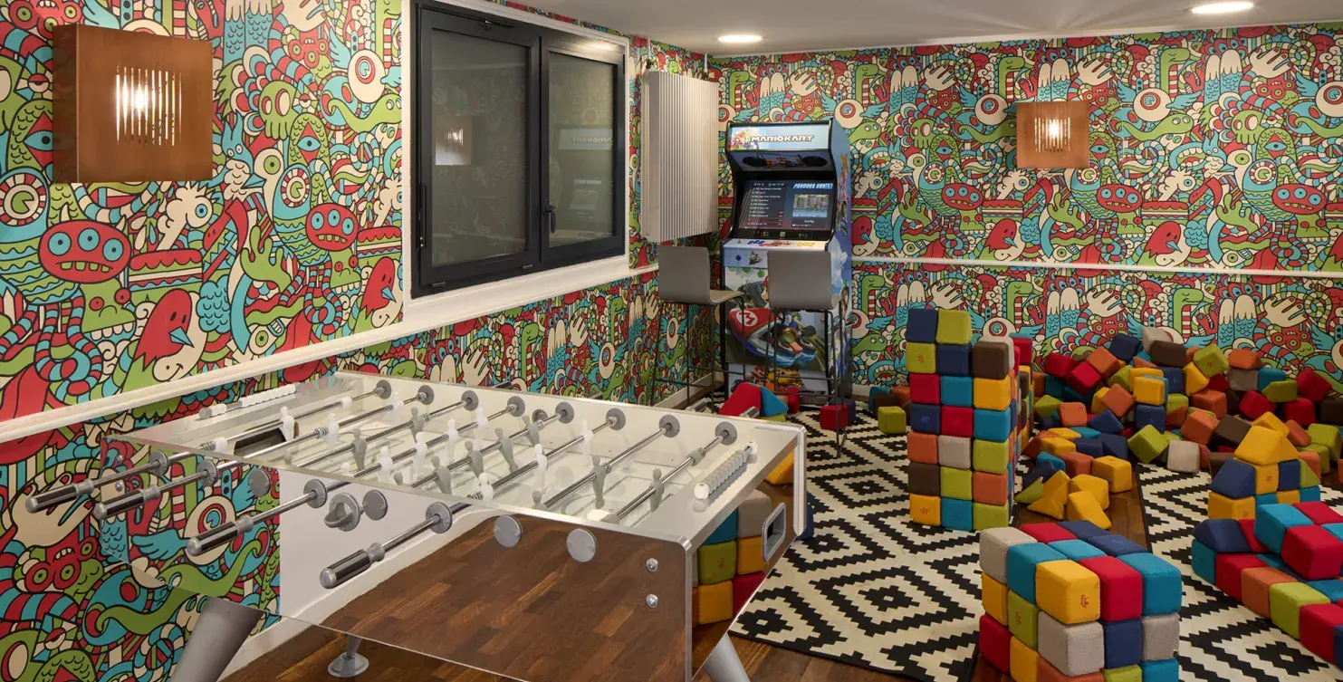  Hotel Roissy Lourdes A Área de Jogos do Hotel Roissy Lourdes 4 estrelas perto da Gruta