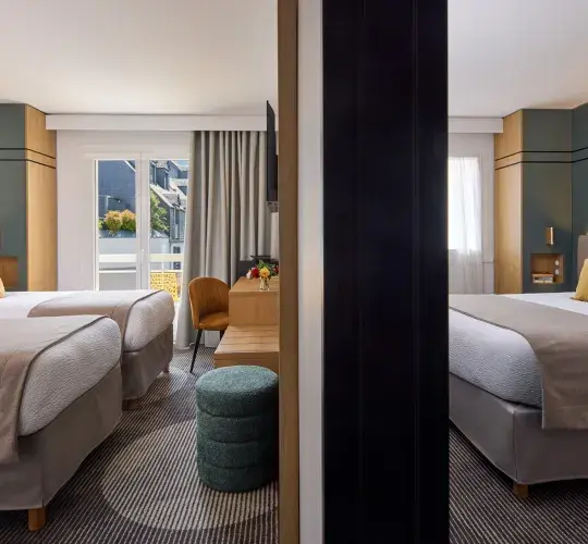  Hotel Roissy Lourdes 4 etoiles Chambres communicantes Hotel Roissy Lourdes proche de la Grottae