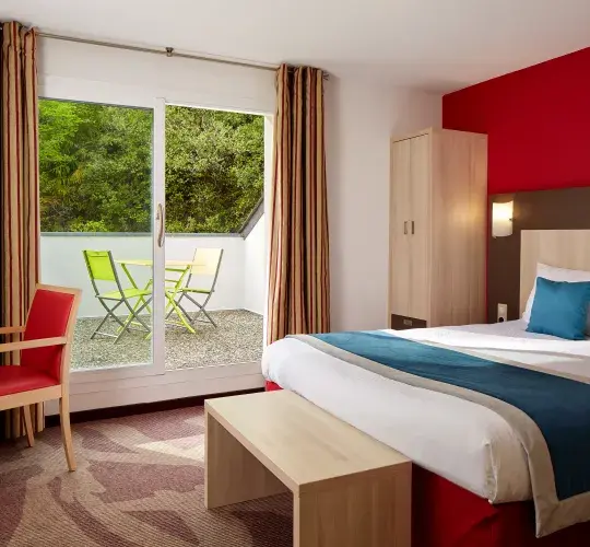  Hotel Roissy Lourdes Chambre double confort superieur hôtel Roissy 4 étoiles Lourdes proche grotte