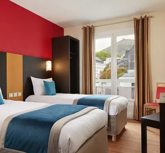  Hotel Roissy Lourdes  hotel 4 étoiles Lourdes chambre twin confort