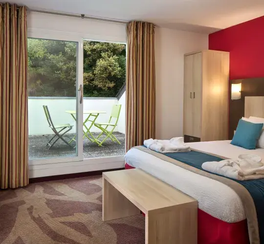  Hotel Roissy Lourdes Hotel Roissy Lourdes 4 estrelas – Quarto Privilège perto da Gruta