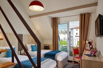 Hotel Roissy Lourdes Vierbettzimmer - Komfort-Kategorie